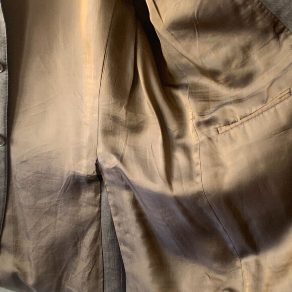 Ermenegildo Zegna Sport Coat Men's 44 R Brown Suit‎ Jacket Wool Blazer $2895 - Picture 11 of 15